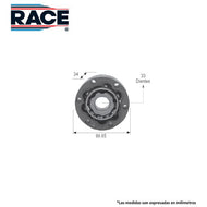 Balero Flecha Homocinética Race Rc-7510 - Mi Refacción