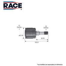 Cargar imagen en el visor de la galería, Junta Homocinética Race Rc-8190 - Mi Refacción