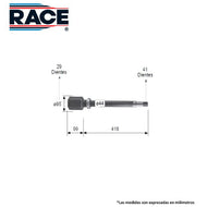 Junta Homocinética Race Rc-8425 - Mi Refacción