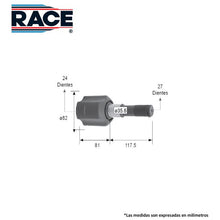 Cargar imagen en el visor de la galería, Junta Homocinética Race Rc-8448 - Mi Refacción