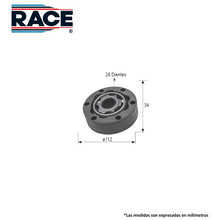 Cargar imagen en el visor de la galería, Balero Flecha Homocinética Race Rc-8490 - Mi Refacción