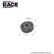 Balero Flecha Homocinética Race Rc-8490 - Mi Refacción