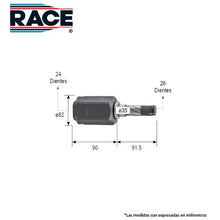 Cargar imagen en el visor de la galería, Junta Homocinética Race Rc-8498 - Mi Refacción