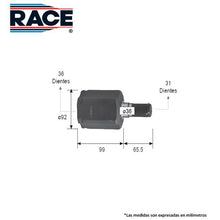 Cargar imagen en el visor de la galería, Junta Homocinética Race Rc-8500 - Mi Refacción