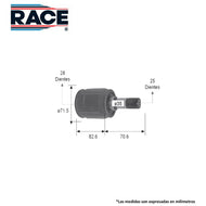 Junta Homocinética Race Rc-8504 - Mi Refacción