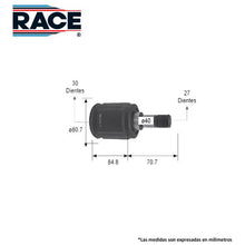 Cargar imagen en el visor de la galería, Junta Homocinética Race Rc-8506 - Mi Refacción