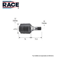 Junta Homocinética Race Rc-8644 - Mi Refacción
