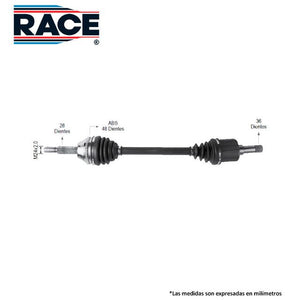 Flecha Homocinética Race Rf-8007 - Mi Refacción