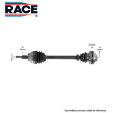 Cargar imagen en el visor de la galería, Flecha Homocinética Race Rf-8008 - Mi Refacción