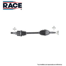 Cargar imagen en el visor de la galería, Flecha Homocinética Race Rf-8019 - Mi Refacción