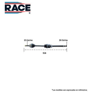 Flecha Homocinética Race Rf-8041 - Mi Refacción