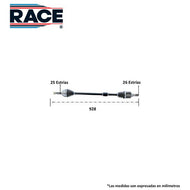 Flecha Homocinética Race Rf-8055 - Mi Refacción