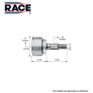 Junta Homocinética Race Rr-2289 - Mi Refacción