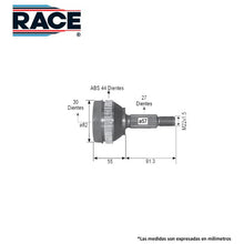 Cargar imagen en el visor de la galería, Junta Homocinética Race Rr-4996 - Mi Refacción