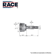 Junta Homocinética Race Rr-9000 - Mi Refacción