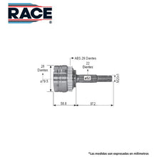 Cargar imagen en el visor de la galería, Junta Homocinética Race Rr-9010 - Mi Refacción