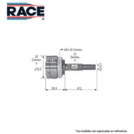 Junta Homocinética Race Rr-9010 - Mi Refacción