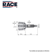 Cargar imagen en el visor de la galería, Junta Homocinética Race Rr-9014 - Mi Refacción