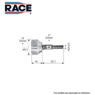 Junta Homocinética Race Rr-9024 - Mi Refacción