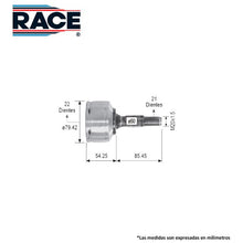Cargar imagen en el visor de la galería, Junta Homocinética Race Rr-9032 - Mi Refacción