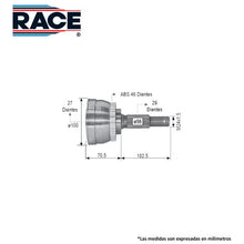 Cargar imagen en el visor de la galería, Junta Homocinética Race Rr-9211 - Mi Refacción