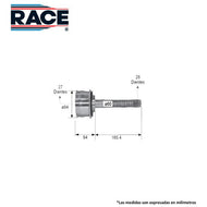 Junta Homocinética Race Rr-9234 - Mi Refacción