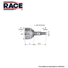 Cargar imagen en el visor de la galería, Junta Homocinética Race Rr-9240 - Mi Refacción