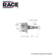 Cargar imagen en el visor de la galería, Junta Homocinética Race Rr-9248 - Mi Refacción