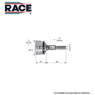 Junta Homocinética Race Rr-9272