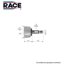 Cargar imagen en el visor de la galería, Junta Homocinética Race Rr-9281 - Mi Refacción