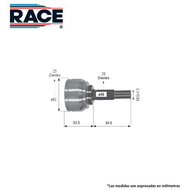 Junta Homocinética Race Rr-9292 - Mi Refacción