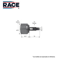 Junta Homocinética Race Rr-9301 - Mi Refacción