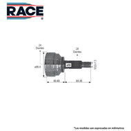 Junta Homocinética Race Rr-9304 - Mi Refacción