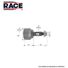 Cargar imagen en el visor de la galería, Junta Homocinética Race Rr-9325 - Mi Refacción