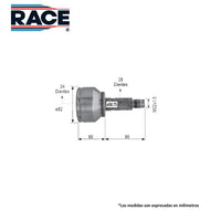 Junta Homocinética Race Rr-9326 - Mi Refacción