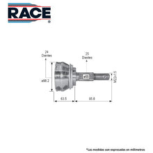 Cargar imagen en el visor de la galería, Junta Homocinética Race Rr-9400 - Mi Refacción