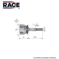 Junta Homocinética Race Rr-9403 - Mi Refacción