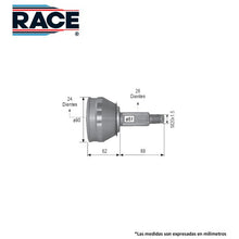 Cargar imagen en el visor de la galería, Junta Homocinética Race Rr-9411 - Mi Refacción