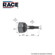 Junta Homocinética Race Rr-9442 - Mi Refacción