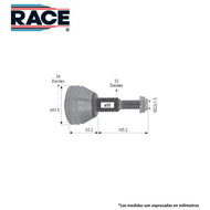 Junta Homocinética Race Rr-9452 - Mi Refacción