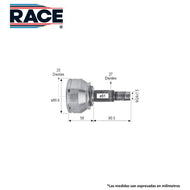 Junta Homocinética Race Rr-9463 - Mi Refacción