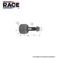 Junta Homocinética Race Rr-9470 - Mi Refacción