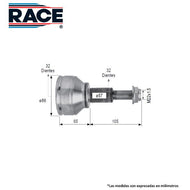 Junta Homocinética Race Rr-9487 - Mi Refacción