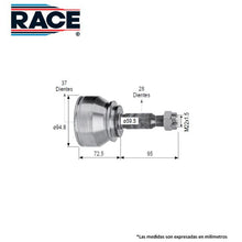 Cargar imagen en el visor de la galería, Junta Homocinética Race Rr-9501 - Mi Refacción