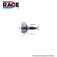 Junta Homocinética Race Rr-9535 - Mi Refacción