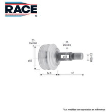 Cargar imagen en el visor de la galería, Junta Homocinética Race Rr-9536 - Mi Refacción