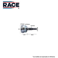 Junta Homocinética Race Rr-9549 - Mi Refacción