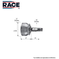 Junta Homocinética Race Rr-9562 - Mi Refacción