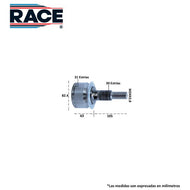 Junta Homocinética Race Rr-9585 - Mi Refacción