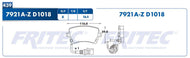 Balata Fritec Shd7921A-Z - Mi Refacción